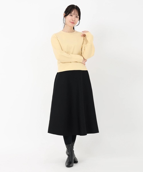 STRAWBERRY-FIELDS（ストロベリーフィールズ）の「ポーツポリー_メタル釦アクセントニット（ニット/セーター・レディース・レッド/ブラック/イエロー系その他・2）」の11枚目の写真