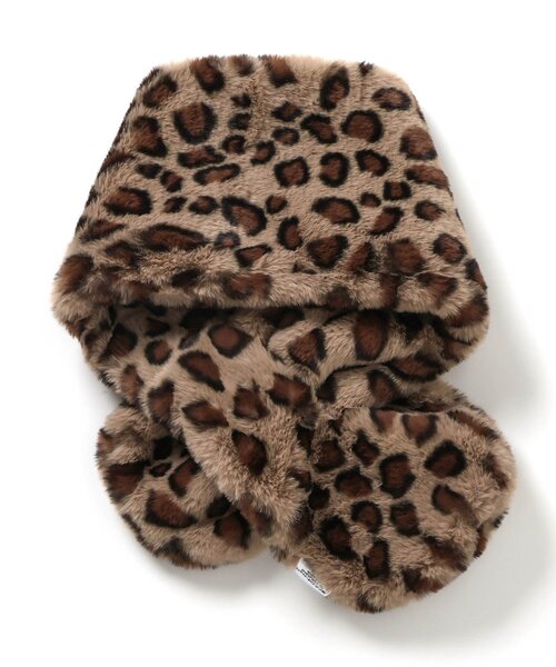 BREEZE（ブリーズ）の「ファーマフラー（マフラー・キッズ・ベージュ/ブラック/アイボリー・120/140）」の9枚目の写真