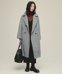 JEANASIS（ジーナシス）の「【eL】Super120's Wool Coat/580120（ステンカラーコート）」