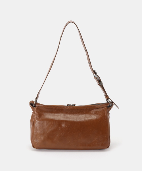 MARGE SHERWOOD（マージシャーウッド）の「【Geek Office / ギークオフィス】MARGESHERWOOD / OUTPOCKET HOBO（ショルダーバッグ・レディース・ブラウン・FREE）」の3枚目の写真