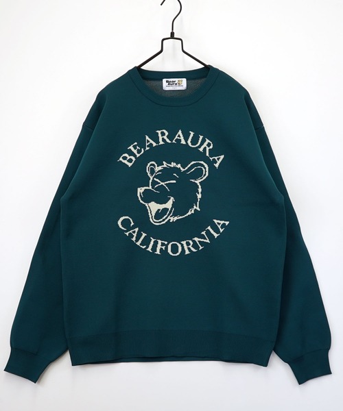 Burner（バーナー）の「【GROOVY STORE】ダブルジャカード スウェットライク デザインニットクルー ワイドシルエット（スウェット・メンズ・ブラック系その他4/チャコール/ダークグリーン系1/ダークグリーン系2/ネイビー/インディゴブルー/ダークインディゴブルー/オフホワイト/ブラック系その他3/ブラック系その他5/ダークグリーン/ネイビー系/アイボリー/ブラック/ブラック系その他2/チャコールグレー/ライトホワイト/ブラック系その他6・M/L/LL）」の12枚目の写真