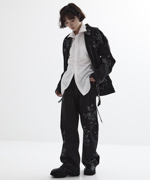 FETICO/フェティコ】《STUDIOUS別注》別注 ROSE DENIM PANTS/ローズ