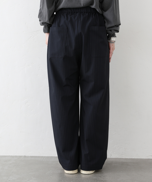 JOURNAL STANDARD LUXE（ジャーナルスタンダード　ラックス）の「TR タックパンツ（その他パンツ・レディース・ネイビー/ブラック・FREE）」の14枚目の写真