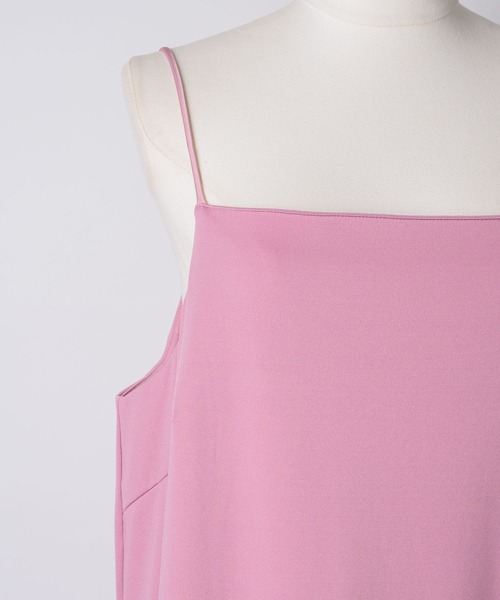 yae（ヤエ）の「Ballon hem strechy dress / バルーンヘムストレッチドレス（ワンピース・レディース・ブラック/ピンク・38/36）」の19枚目の写真