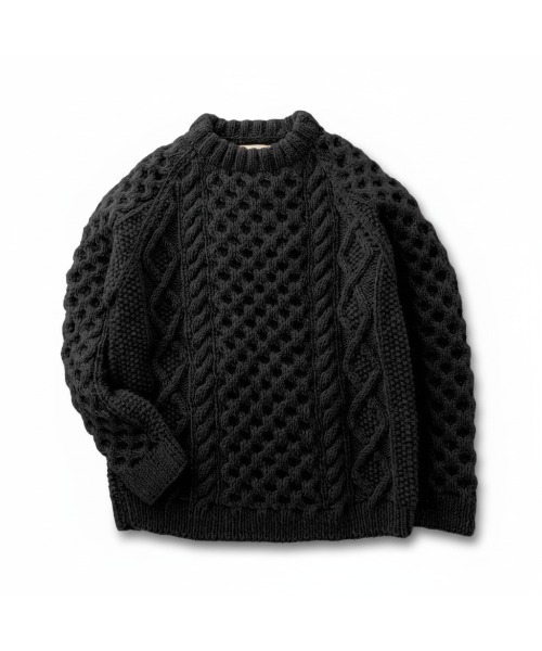 HIMALAYAN CLIMBER'S HAND-KNIT 手編みクルー