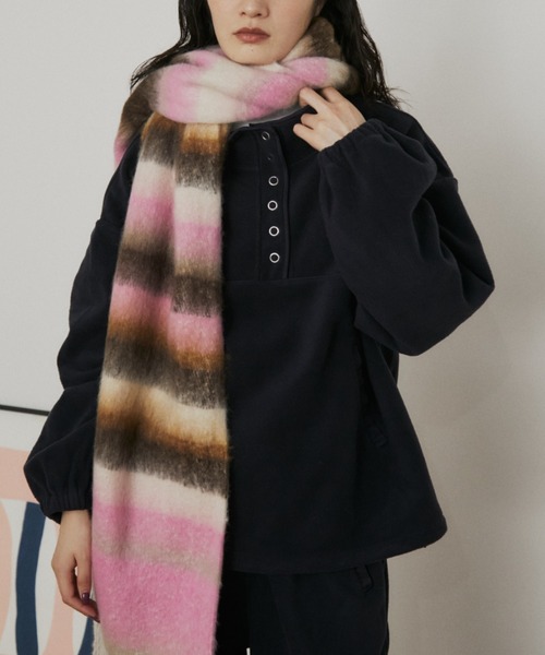 MERLOT(メルロー)の「スナップボタンフリース(その他トップス・レディース・ブラウン/ネイビー/ライトグレー・FREE)」の20枚目の写真