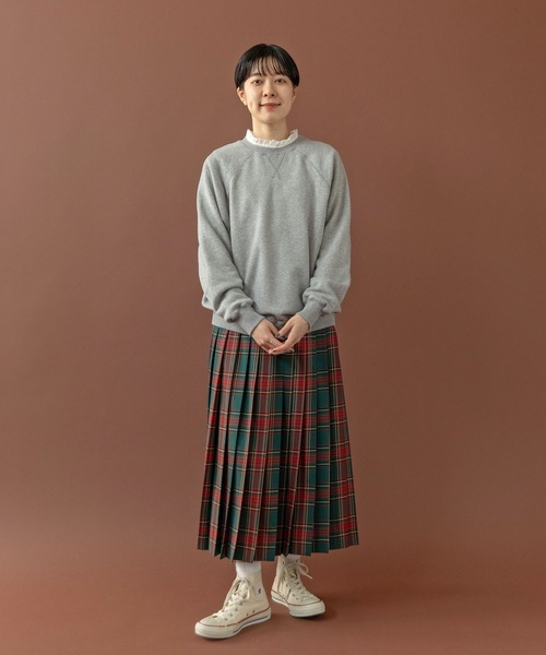 PAR ICI（パーリッシィ）の「コーマ天竺 ヘンリーネックフリルカットソー（Tシャツ/カットソー・レディース・ホワイト・FREE）」の22枚目の写真