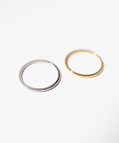 TUWAKRIM(トゥワクリム)の「【TUWAKRIM】Effect ring(リング・レディース・ゴールド・XX-LARGE/X-LARGE/XX-SMALL)」の2枚目の写真