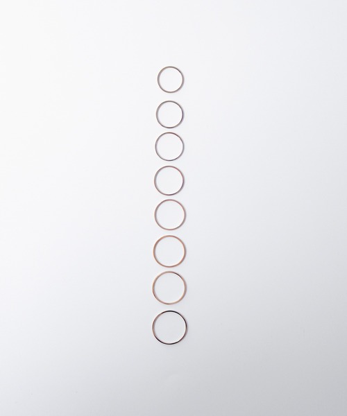 TUWAKRIM(トゥワクリム)の「【TUWAKRIM】Effect ring(リング・レディース・ゴールド・XX-LARGE/X-LARGE/XX-SMALL)」の3枚目の写真