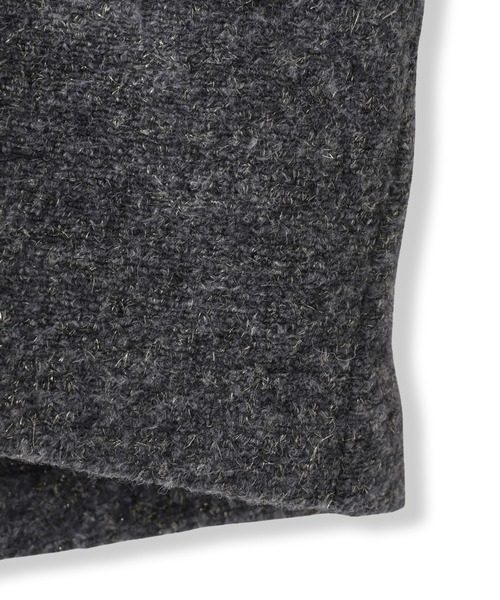 Droite lautreamont(ドロワットロートレアモン)の「イタリアンエアリーボンディングジャケット(その他アウター・レディース・チャコールグレー/ベージュ・M)」の8枚目の写真