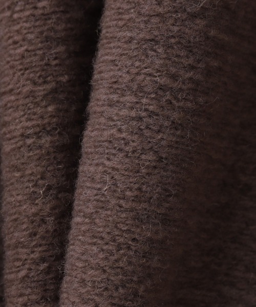 Droite lautreamont(ドロワットロートレアモン)の「イタリアンエアリーボンディングジャケット(その他アウター・レディース・チャコールグレー/ベージュ・M)」の11枚目の写真