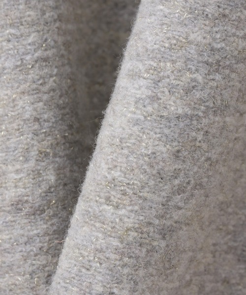 Droite lautreamont(ドロワットロートレアモン)の「イタリアンエアリーボンディングジャケット(その他アウター・レディース・チャコールグレー/ベージュ・M)」の13枚目の写真