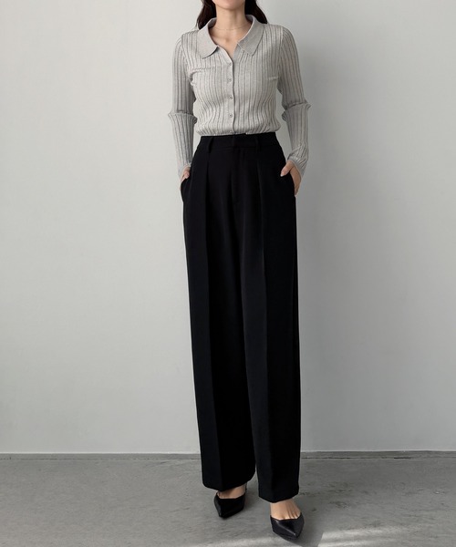 Louere(ルエレ)の「レースポケットスラックス(スラックス・レディース・ホワイト/ダークグレー/ブラック・SMALL/MEDIUM/LARGE/X-LARGE)」の19枚目の写真