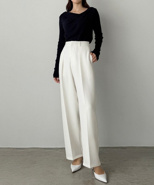 Louere(ルエレ)の「レースポケットスラックス(スラックス・レディース・ホワイト/ダークグレー/ブラック・SMALL/MEDIUM/LARGE/X-LARGE)」の21枚目の写真
