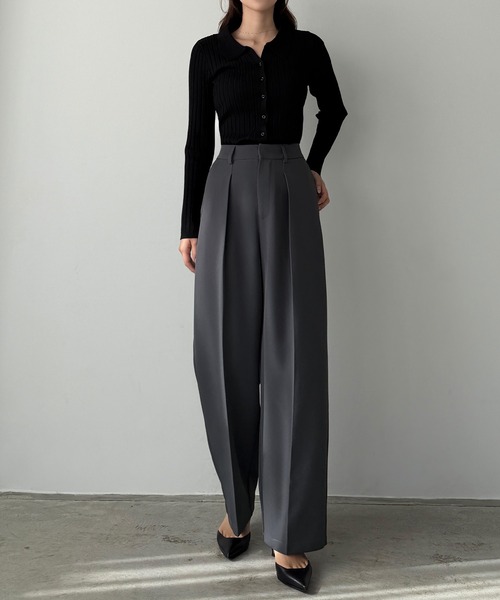 Louere(ルエレ)の「レースポケットスラックス(スラックス・レディース・ホワイト/ダークグレー/ブラック・SMALL/MEDIUM/LARGE/X-LARGE)」の10枚目の写真
