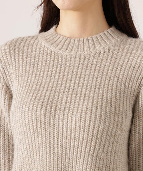 PROPORTION BODY DRESSING（プロポーションボディドレッシング）の「ウールブレンドラメ入りニットミニワンピース / 1215240115（ワンピース・レディース・グレー/ベージュ/ピンク・FREE）」の19枚目の写真