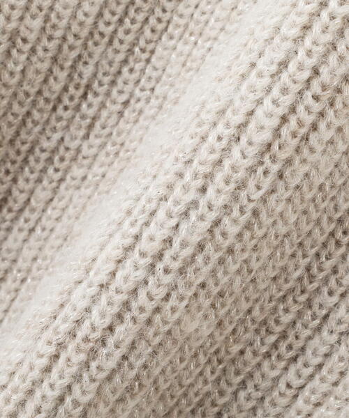 PROPORTION BODY DRESSING（プロポーションボディドレッシング）の「ウールブレンドラメ入りニットミニワンピース / 1215240115（ワンピース・レディース・グレー/ベージュ/ピンク・FREE）」の20枚目の写真