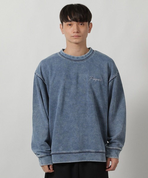 セール】デニムライク裏毛プルオーバー / 601300（スウェット