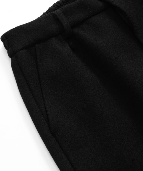 TOBEE(トゥビー)の「【TOBEE】重厚感 ツイード タック ワイドストレートパンツ(スラックス・メンズ・ダークグレー/ブラック/グレー・X-LARGE/LARGE/MEDIUM)」の11枚目の写真