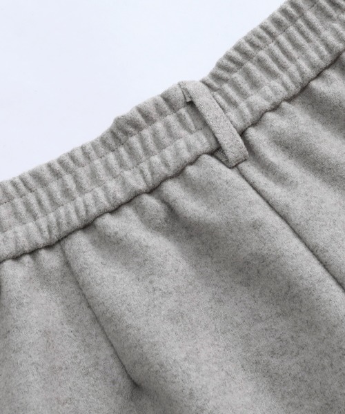 TOBEE(トゥビー)の「【TOBEE】重厚感 ツイード タック ワイドストレートパンツ(スラックス・メンズ・ダークグレー/ブラック/グレー・X-LARGE/LARGE/MEDIUM)」の20枚目の写真