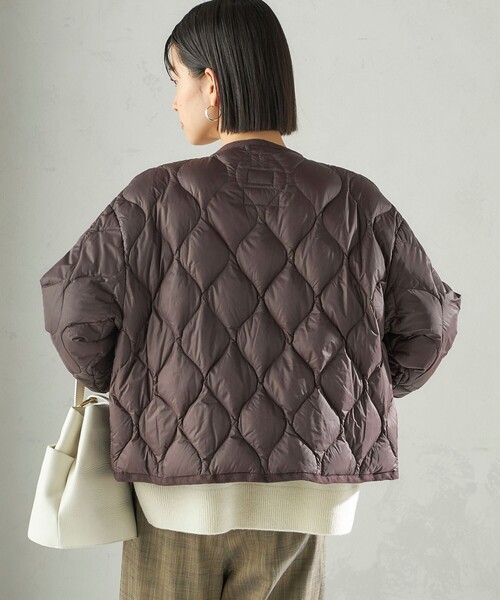 SHIPS別注】Wai+ × TAION:〈手洗い可能〉ショート ダウン ジャケット