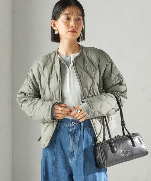 SHIPS別注】Wai+ × TAION:〈手洗い可能〉ショート ダウン ジャケット