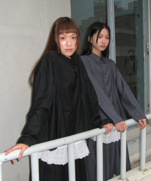 RONRON(ロンロン)の「PANDENT TORCHON LACE PLEATS SHIRT GREY(シャツ/ブラウス・レディース・その他・FREE)」の6枚目の写真