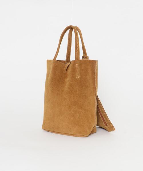 URBAN RESEARCH（アーバンリサーチ）の「スエードミニトートバッグ（トートバッグ・レディース・キャメル・-）」の9枚目の写真
