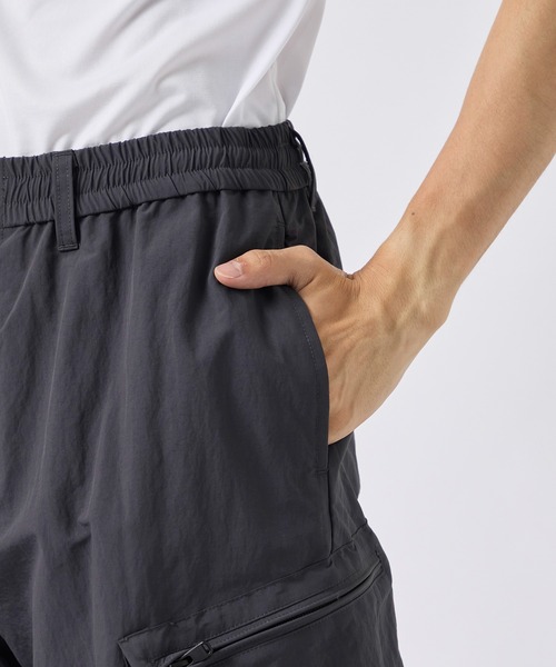 CITY TOKYO（シティトウキョウ）の「【CITY TOKYO/シティートーキョー】クランプルナイロンカーゴパンツ（カーゴパンツ・メンズ・ダークグレー/ブラック・2/1）」の21枚目の写真