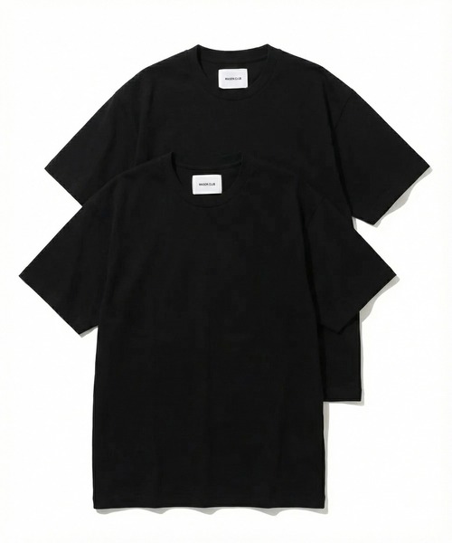 MAISON CLUB(メゾンクラブ)の「【MAISON CLUB】Premium Cotton Comfort 2Pack Tee /プレミアムコットンコンフォートパックTシャツ 2パック WILL(Tシャツ/カットソー・メンズ・ホワイト/その他3/ブラック/その他2/その他1・S/XL/L/M)」の6枚目の写真