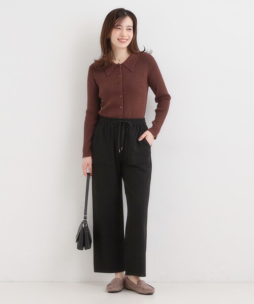 SHOO・LA・RUE(シューラルー)の「あったか裏起毛ベイカーパンツ(その他パンツ・レディース・グレー/ブラック/ホワイト・04/03/02/01)」の17枚目の写真