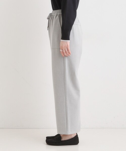SHOO・LA・RUE(シューラルー)の「あったか裏起毛ベイカーパンツ(その他パンツ・レディース・グレー/ブラック/ホワイト・04/03/02/01)」の4枚目の写真