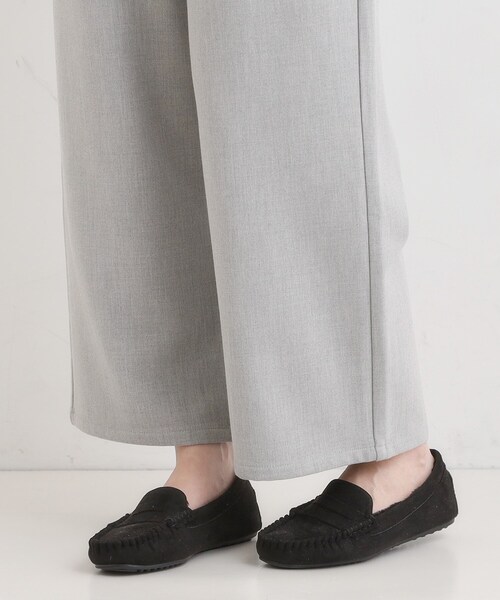 SHOO・LA・RUE(シューラルー)の「あったか裏起毛ベイカーパンツ(その他パンツ・レディース・グレー/ブラック/ホワイト・04/03/02/01)」の9枚目の写真
