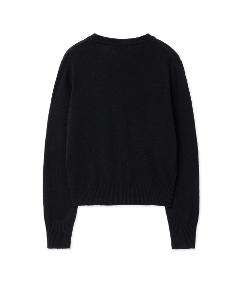 Midnight Move(ミッドナイトムーブ)の「flower cardigan (black)(カーディガン/ボレロ・レディース・その他・FREE)」の4枚目の写真