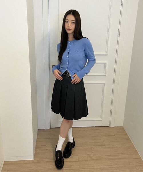 Midnight Move(ミッドナイトムーブ)の「flower cardigan (black)(カーディガン/ボレロ・レディース・その他・FREE)」の6枚目の写真