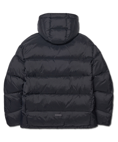 NOMANUAL(NOMANUAL)の「EMBER HOODED DUCK DOWN - BLACK(ダウンジャケット/コート・レディース・その他・LARGE/X-LARGE/SMALL/MEDIUM)」の2枚目の写真