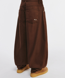 SCALLYWAG（スカリーワグ）の「コットンスイングバルーンフィットパンツ[ブラウン]（その他パンツ）」