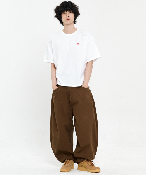 SCALLYWAG（スカリーワグ）の「コットンスイングバルーンフィットパンツ[ブラウン]（その他パンツ・レディース・その他・LARGE/X-LARGE/SMALL/MEDIUM）」の5枚目の写真
