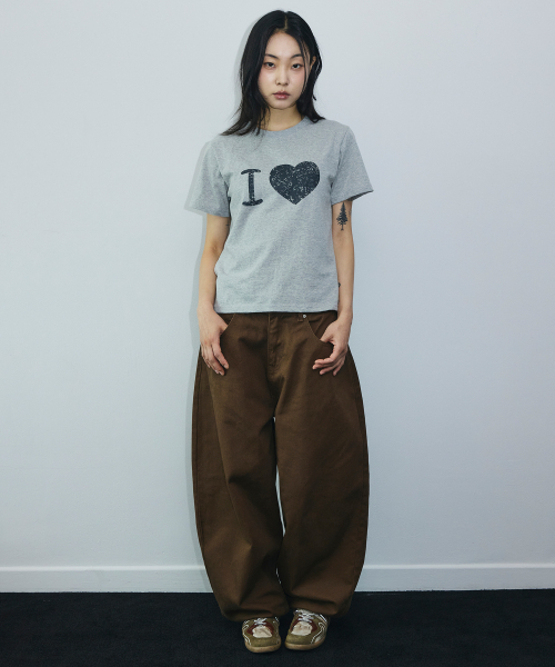 SCALLYWAG（スカリーワグ）の「コットンスイングバルーンフィットパンツ[ブラウン]（その他パンツ・レディース・その他・LARGE/X-LARGE/SMALL/MEDIUM）」の9枚目の写真