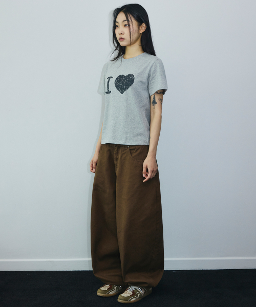 SCALLYWAG（スカリーワグ）の「コットンスイングバルーンフィットパンツ[ブラウン]（その他パンツ・レディース・その他・LARGE/X-LARGE/SMALL/MEDIUM）」の15枚目の写真