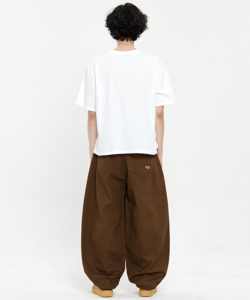 SCALLYWAG（スカリーワグ）の「コットンスイングバルーンフィットパンツ[ブラウン]（その他パンツ・レディース・その他・LARGE/X-LARGE/SMALL/MEDIUM）」の16枚目の写真