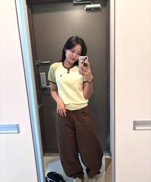 SCALLYWAG（スカリーワグ）の「コットンスイングバルーンフィットパンツ[ブラウン]（その他パンツ・レディース・その他・LARGE/X-LARGE/SMALL/MEDIUM）」の19枚目の写真