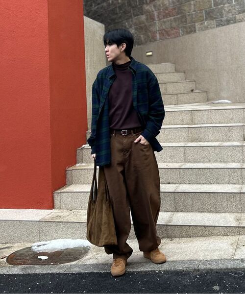 SCALLYWAG（スカリーワグ）の「コットンスイングバルーンフィットパンツ[ブラウン]（その他パンツ・レディース・その他・LARGE/X-LARGE/SMALL/MEDIUM）」の22枚目の写真