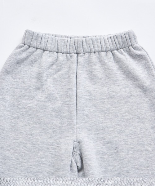 pairmanon(ペアマノン)の「【ぬくふわ】ガールズ 裾フリル 裏起毛 リラックスパンツ(スウェットパンツ・キッズ・ピンク/ブラック/グレー・100/110/120/130/140/150/90)」の15枚目の写真