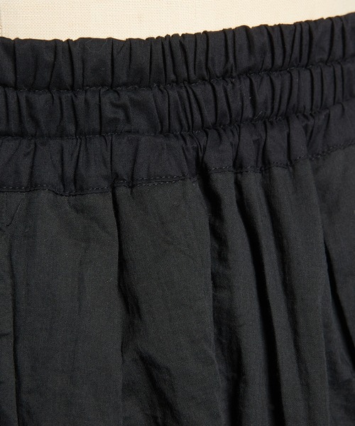 gomme（ゴム）の「ガーゼバルーンスカート（スカート・レディース・ブラック・MEDIUM）」の14枚目の写真
