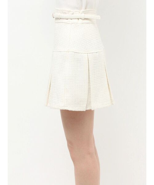 RESEXXY（リゼクシー）の「ツイードプリーツミニスカート【セットアップ着用可能】（スカート・レディース・ピンク/アイボリー/ブルー・FREE）」の22枚目の写真