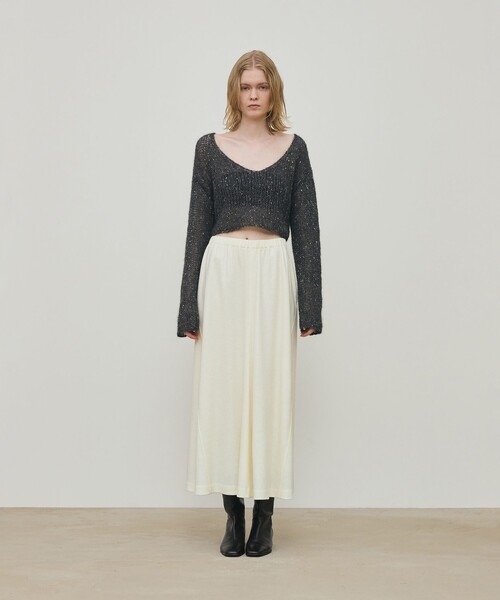 DES PRES ニットコンビネーション マーメイドロングスカート セール】ニットコンビネーション マーメイドロングスカート（スカート