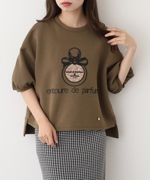 EGLANTINE 香水モチーフ半袖カットソー