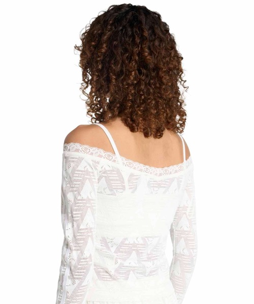 adidas LACE BARDOT TOP / アディダス レース バルドー トップ（T