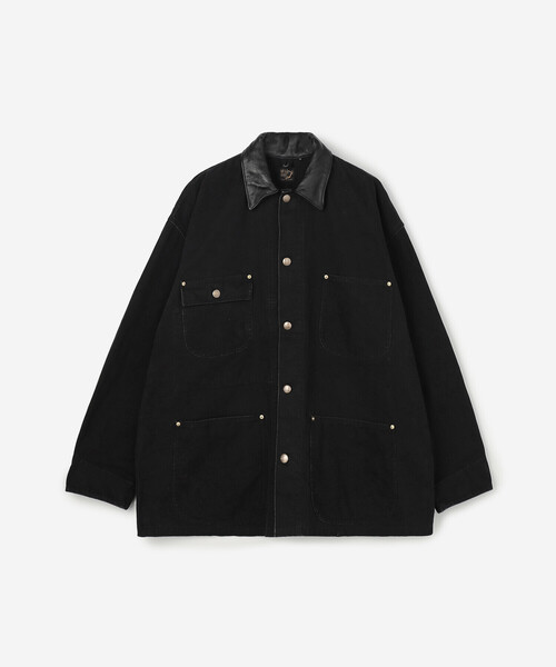 orSlow（オアスロウ）の「orSlow | 〈別注〉 RELAX FIT COVERALL BLACK MEN（カバーオール・メンズ・ブラック・3/2）」の12枚目の写真